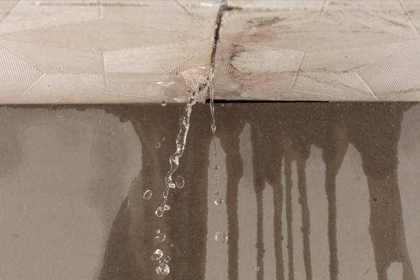 Professional Flood Damage Cleanup technician working in Islesboro, ME